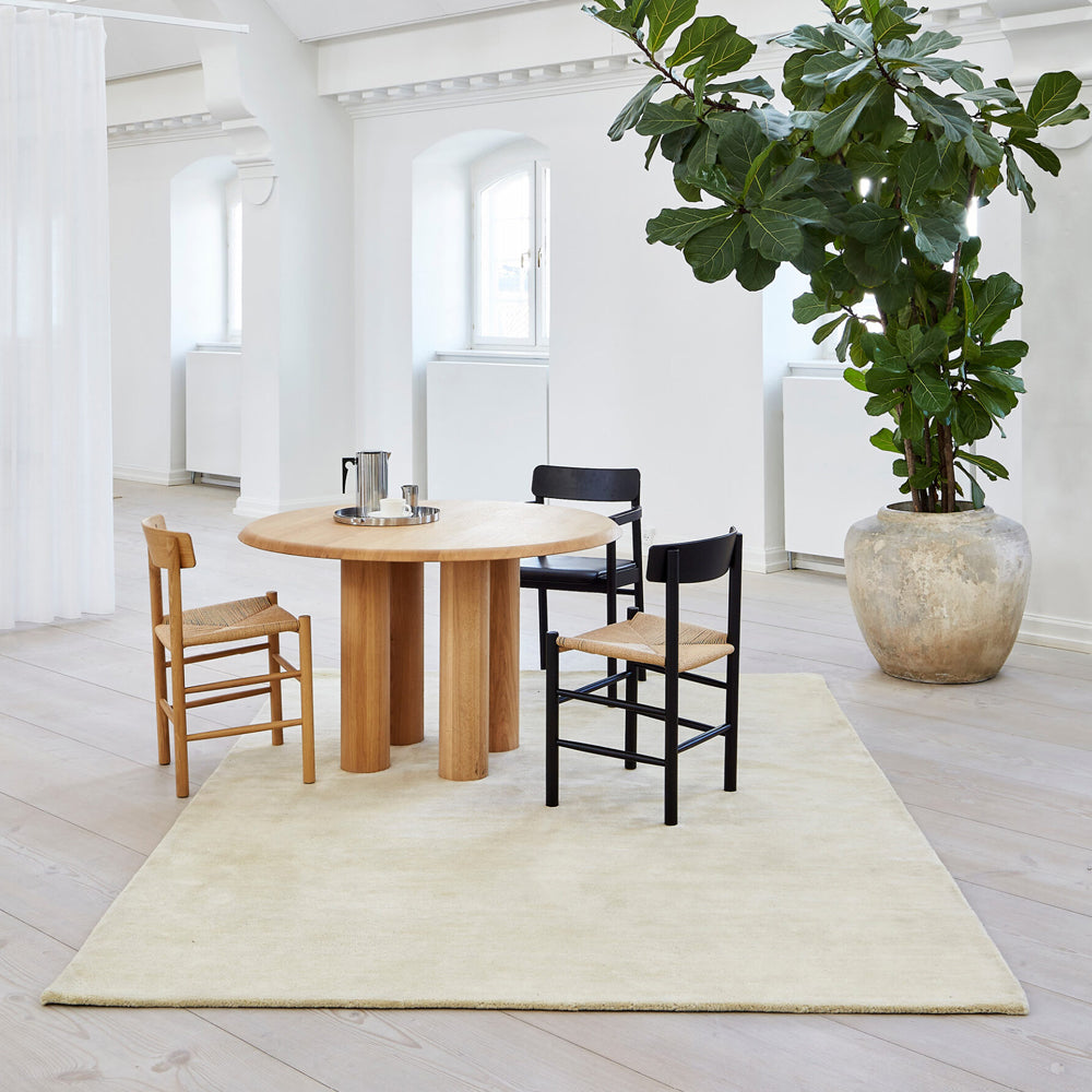 Massimo Copenhagen RePeat Teppich in Pastel Yellow