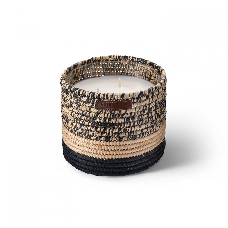 Duftkerze Raffia, Mogador Noir
