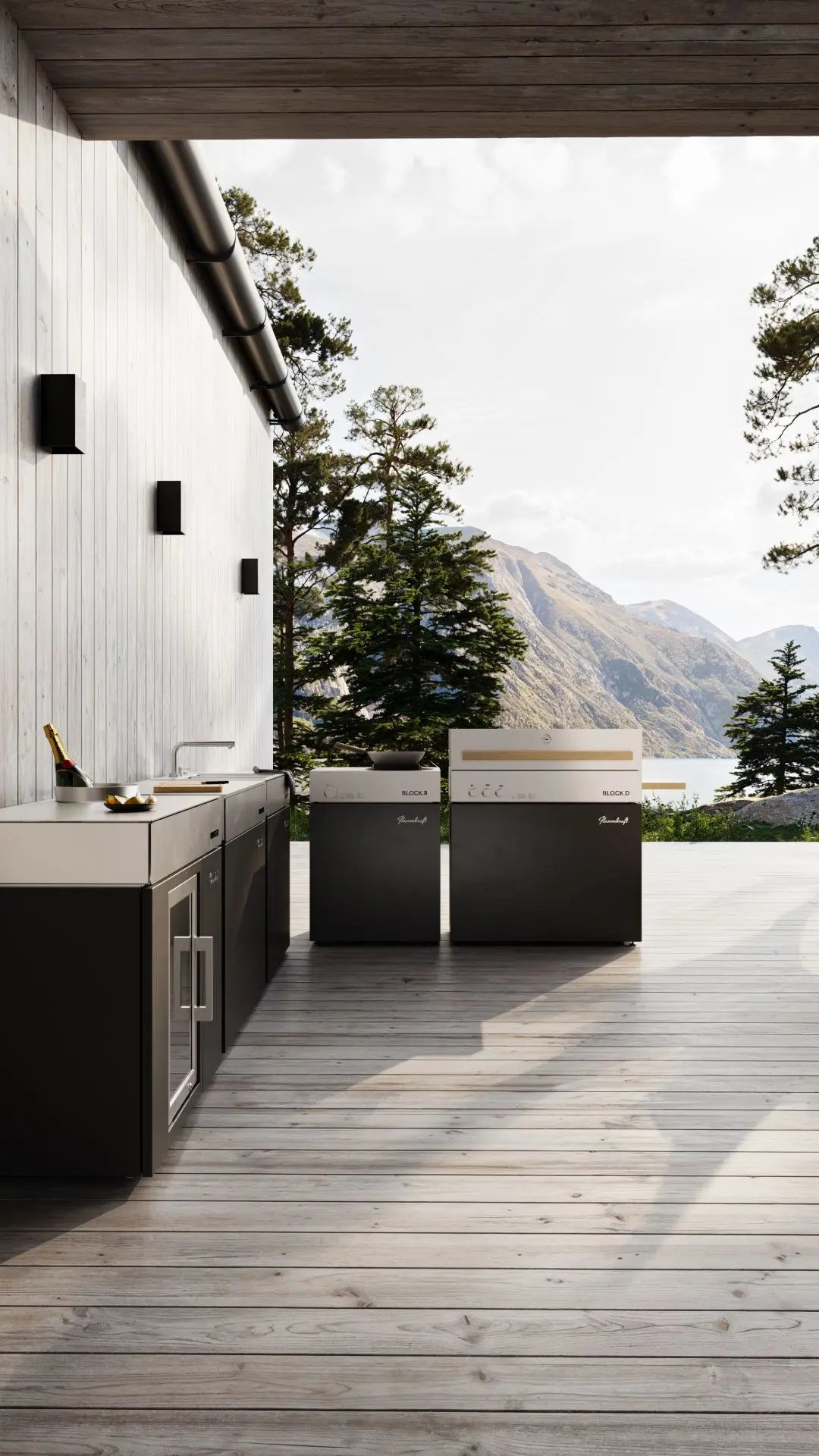 Flammkraft, Premium-Gasgrill, BLOCK Ds (Gen. 5)