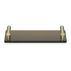 Decor Walther Tablett in mattem Gold. 
