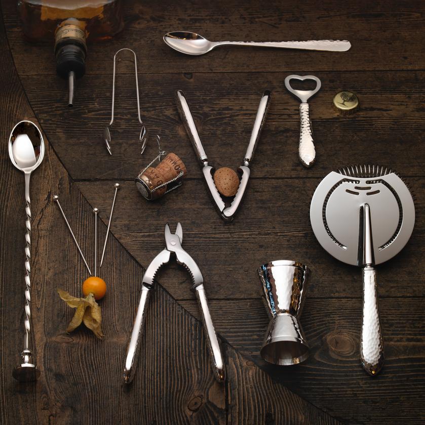 Robbe & Berking Martele Barkollektion aus Silber