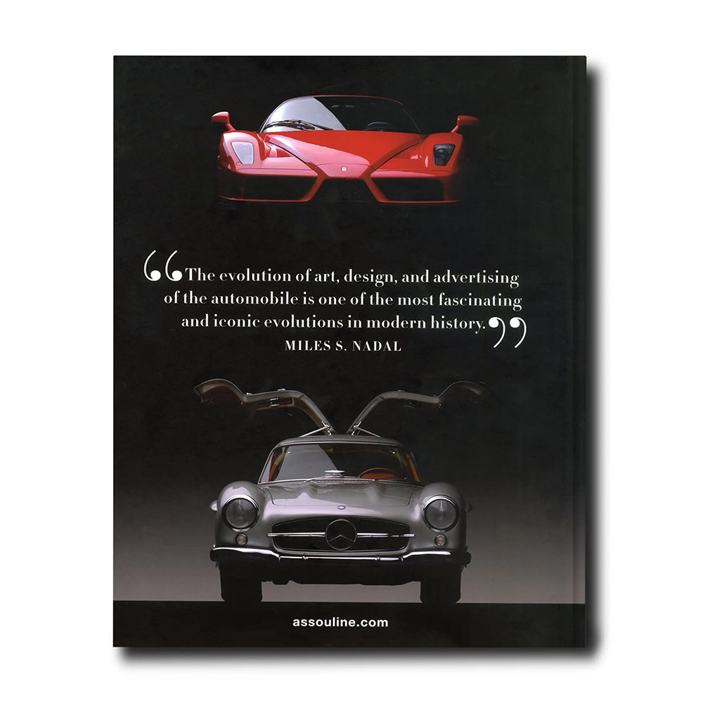 Assouline Iconic: Art, Design, Advertising, and the Automobile Rückseite des Buch