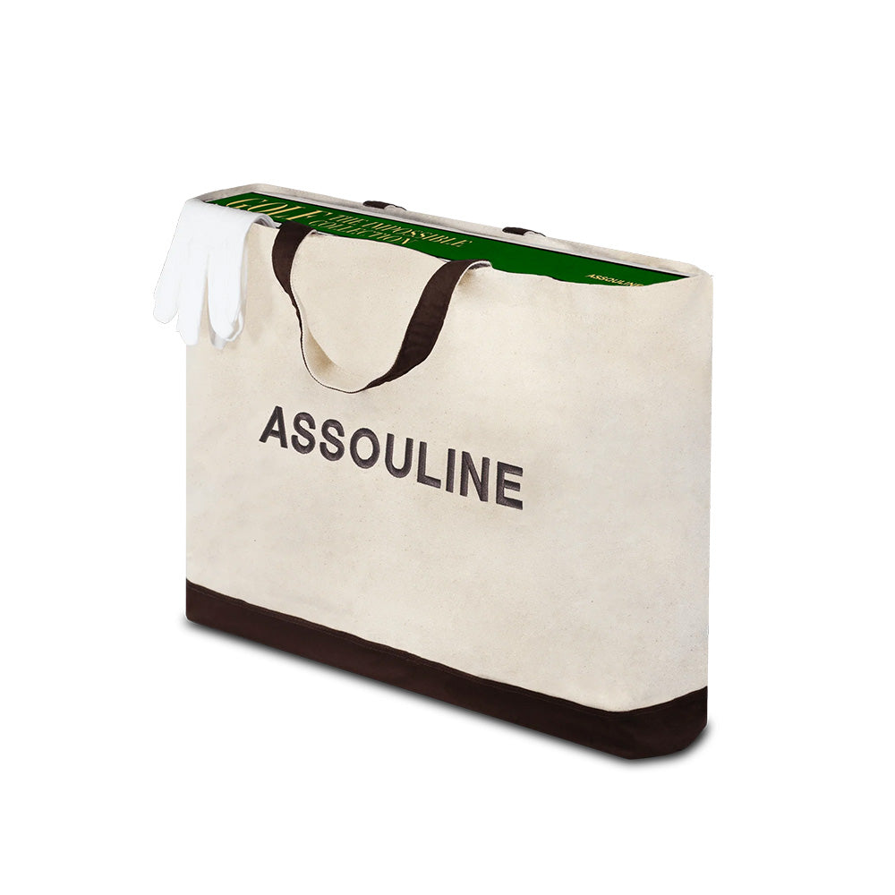 Assouline The Impossible Collection of Golf Buch in Canvas Tasche