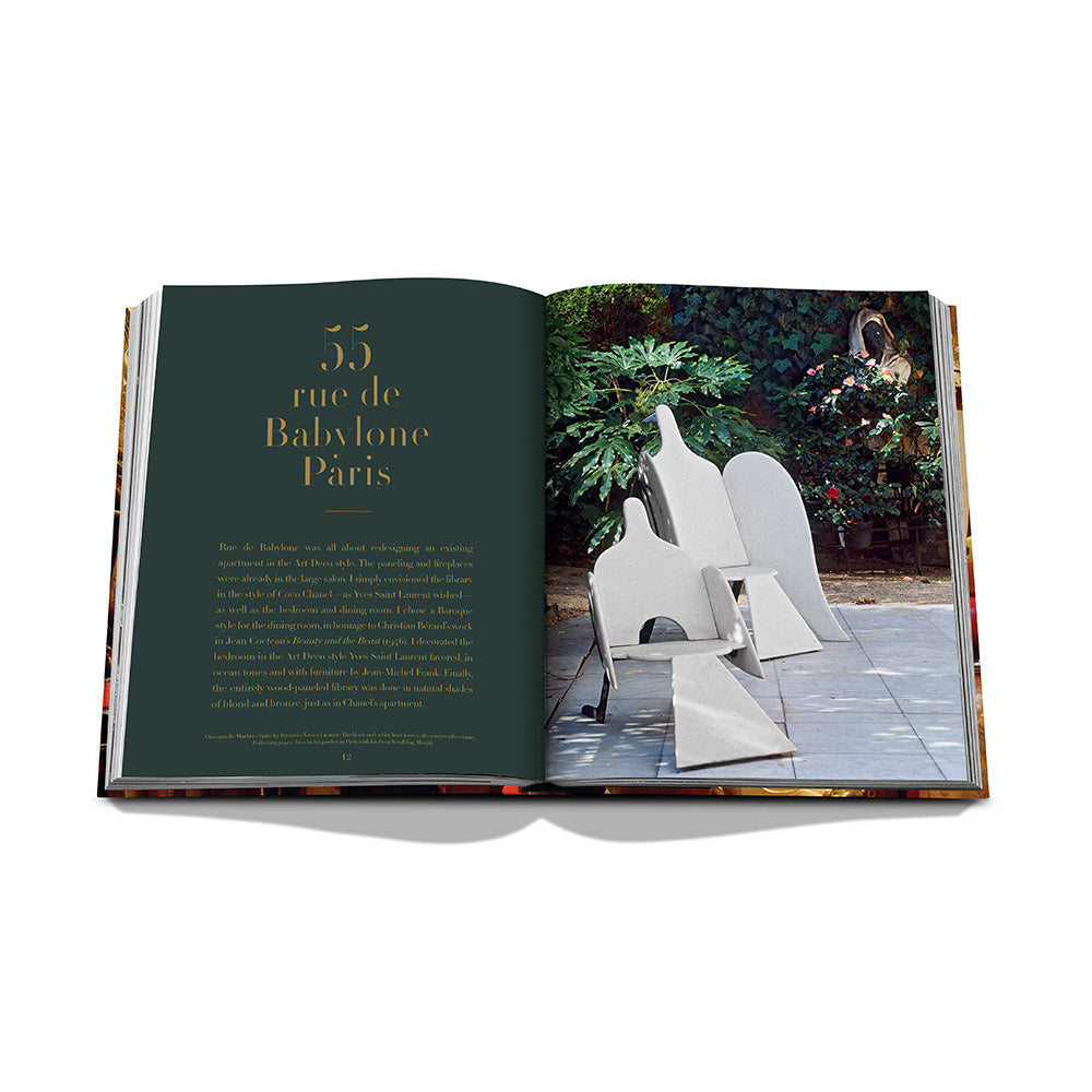 Coffeetable Buch von Assouline Yves Saint Laurent at Home