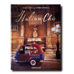 Assouline Italian Chic Coffee Table Buch in Braun und Gold