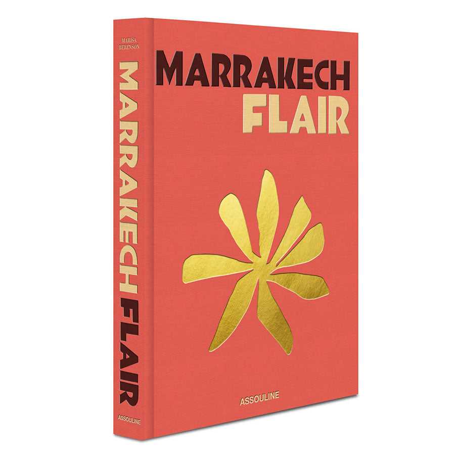 Assouline Marrakesh Flair Buch in Rot und Gold