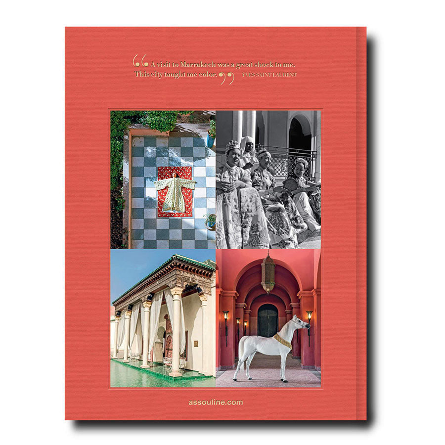 Assouline Marrakesh Flair mit Leineneinband