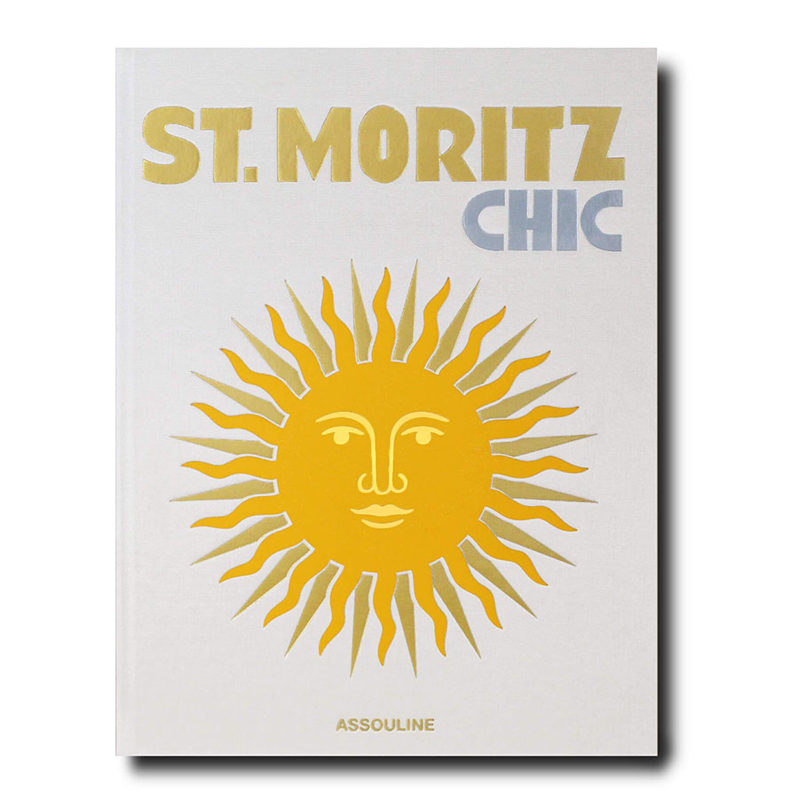 Assouline St Moritz Chic Buch mit Einband aus Seide