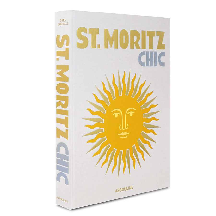 Assouline St Moritz Chic Buch mit Seideneinband