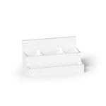Decor Walther BROWNIE STORAGE Aufbewahrungsbehälter aus Lederimitat in Weiss