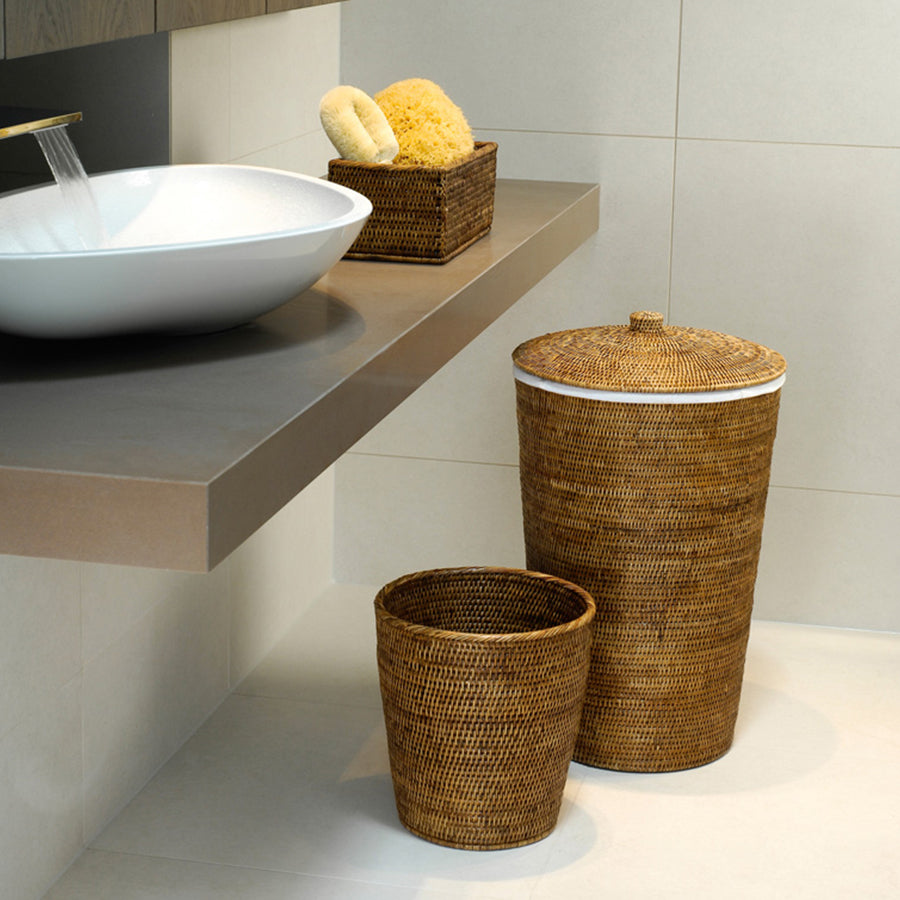Decor Walther Badeimer, Rattan dunkel. 
