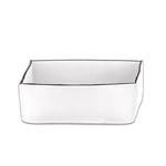 Utensilienbehälter NAPPA UTB in Weiss aus Leder von Decor Walther