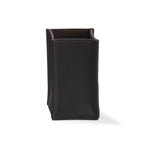 Decor Walther Nappa Köcher aus handgefertigem Leder in Schwarz