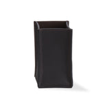 Decor Walther Nappa Köcher aus handgefertigem Leder in Schwarz
