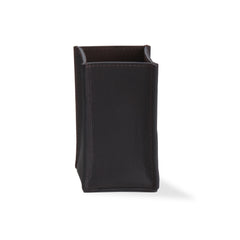 Decor Walther Nappa Köcher aus handgefertigem Leder in Schwarz