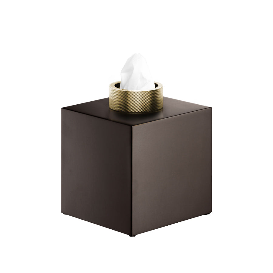 Decor Walther Papiertuchbox in Dunkelbronze und Gold
