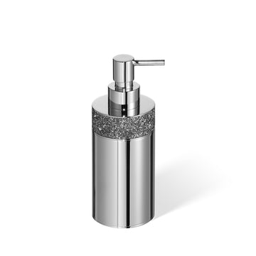 Decor Walther Standseifenspender mit Swarovski Kristallen in Chrom