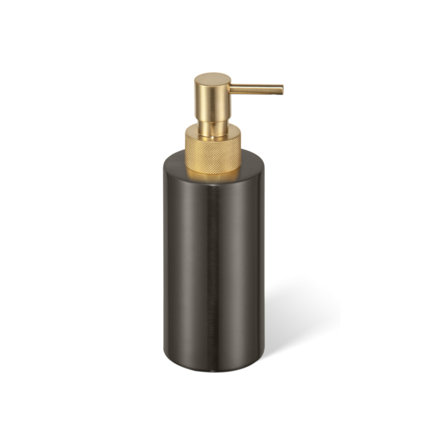 Decor Walter Seifenspender SSP1, dunkelbronze und gold.