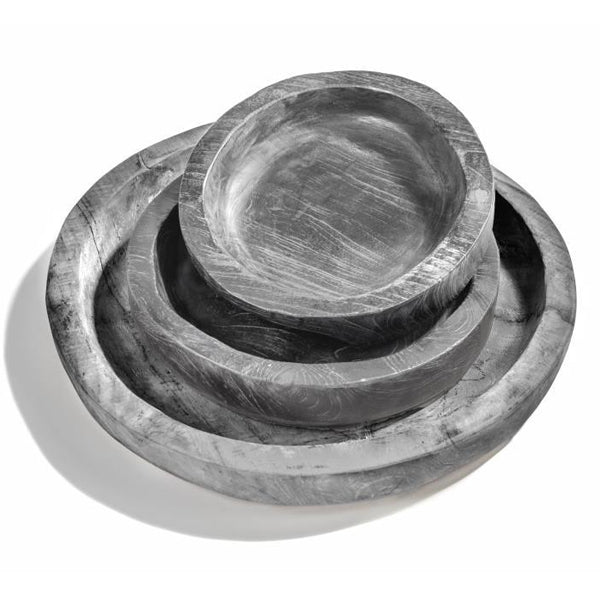 Gommaire Low Round Bowl Medium, Fume