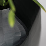 Guaxs Vase Cubistic Tall  von Hand geschliffen.