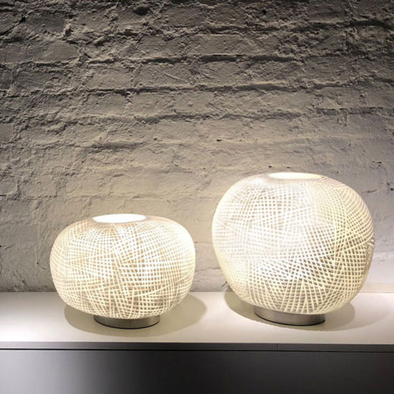 Guaxs Lampe Erbse Opal Weiss. 