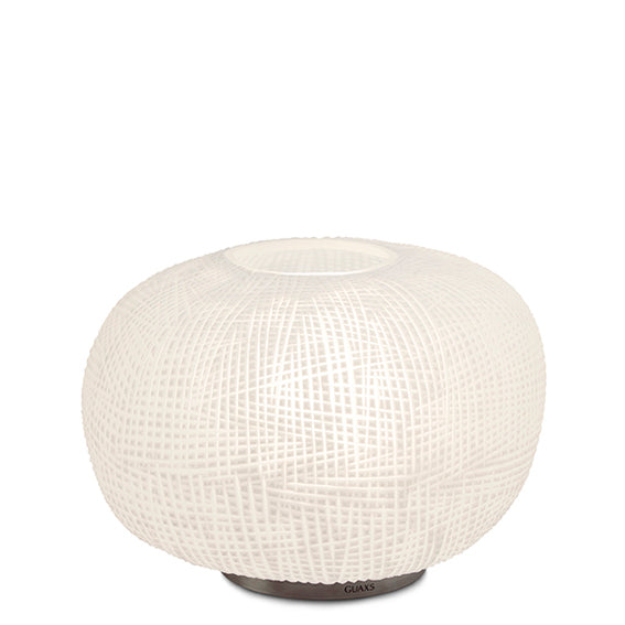 Lampe 'Erbse' von Guaxs in der Farbe Opal.