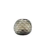 Guaxs Vase Somba in der Farbe smokegrey von Hand geschliffen.