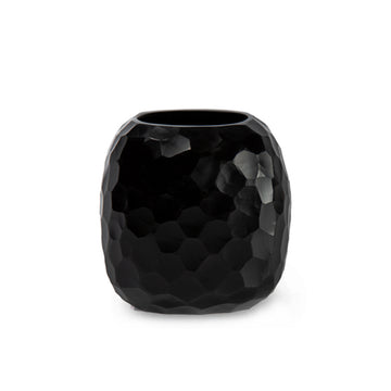 Vase Somba von Guaxs in Schwarz