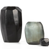 Guaxs Vasen, Windlichter und Teelichter Cubistic.  von Hand geschliffen.