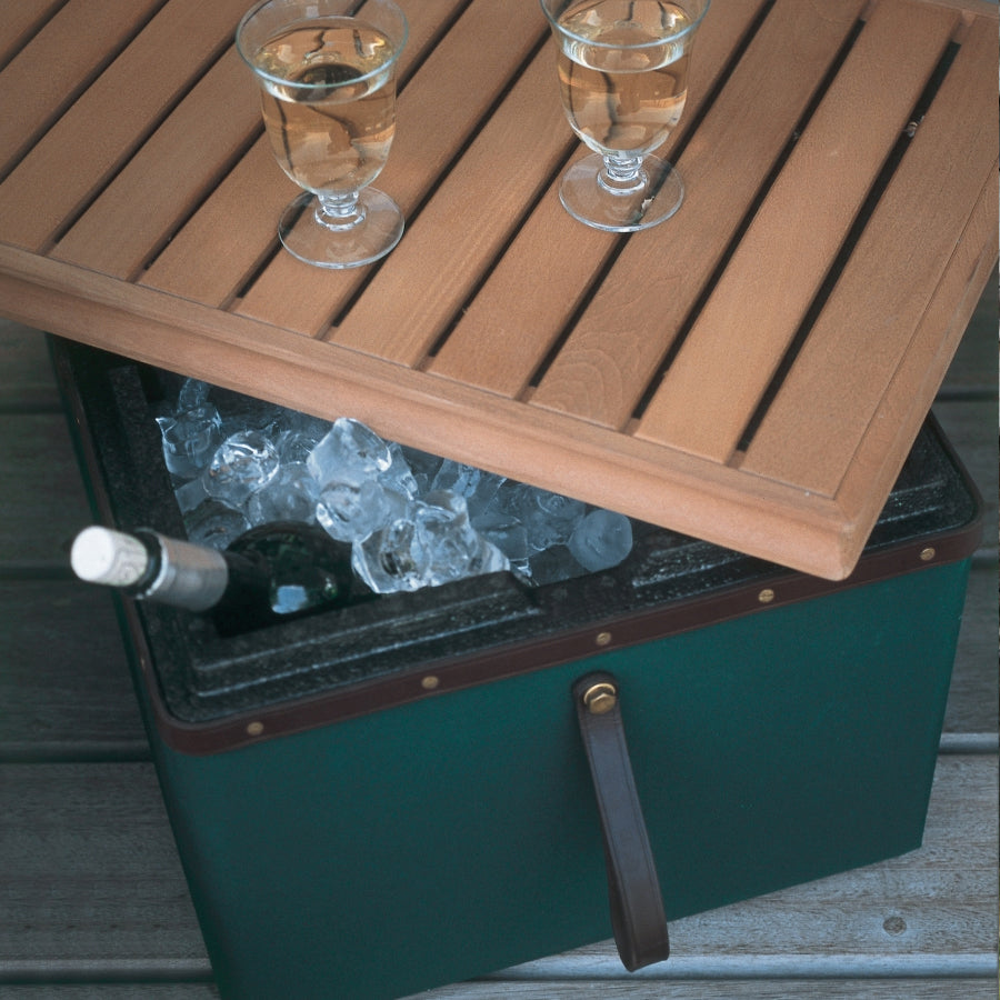 Kühlbox-grün-Holz-Freshr-Tradewinds