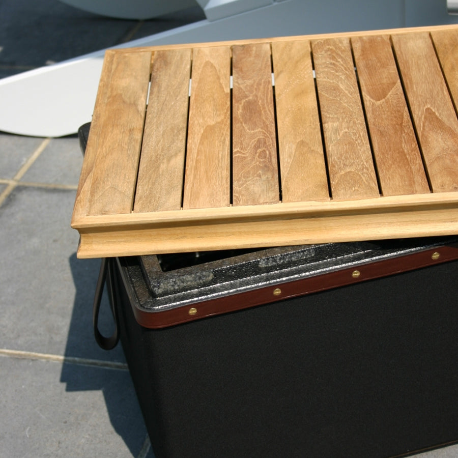 Kühlbox-schwarz-Holz-Freshr-Tradewinds