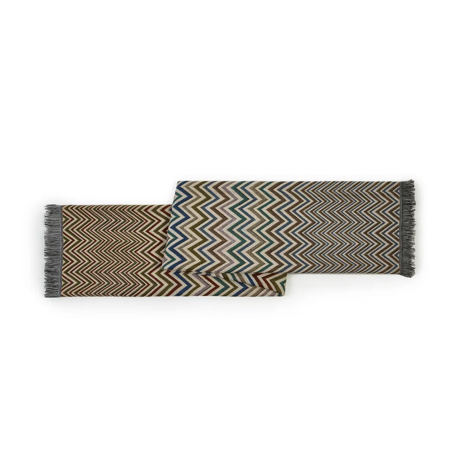Missoni Decke mit Chevron Muster