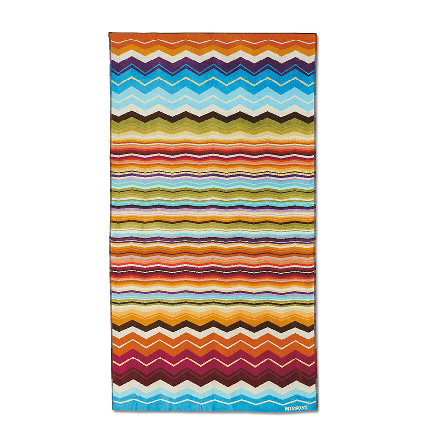 Missoni Strandtuch Hugo mit Missoni Zickzack Muster