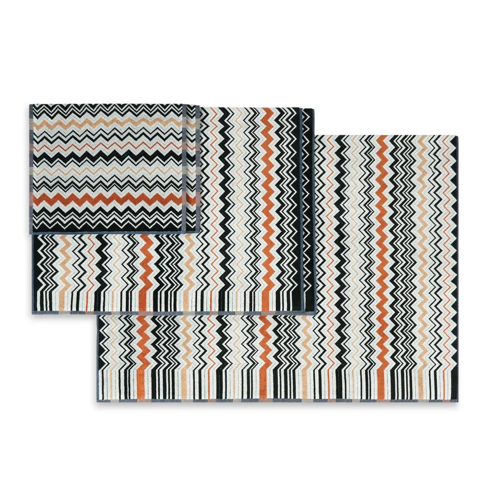 Missoni Bernard Handtücher 5-teiliges Set aus Baumwolle