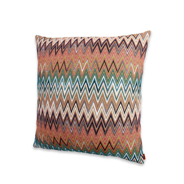 Missoni Zierkissen in Rot, Grün und Braun