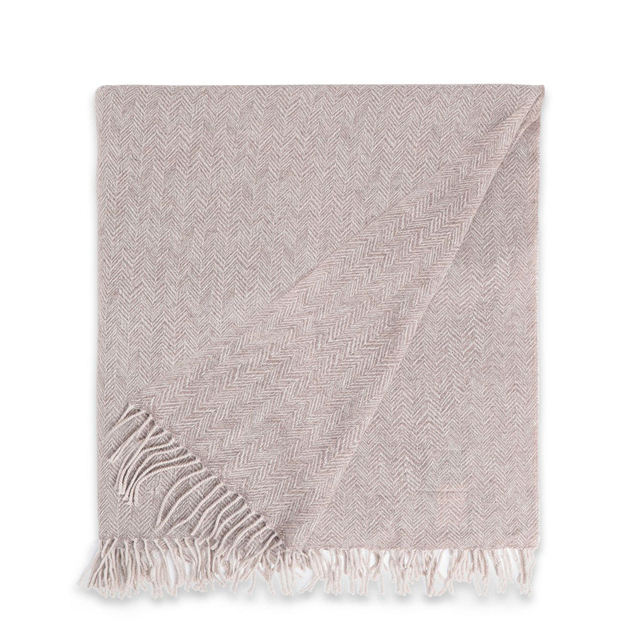 Missoni Plaid Yoda mit Fransen mit Chevron-Muster