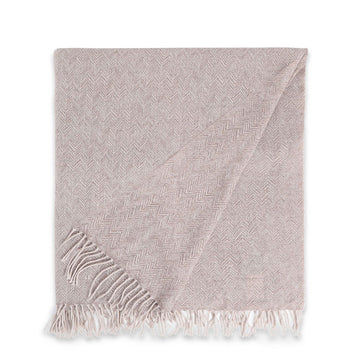 Missoni Plaid Yoda mit Fransen mit Chevron-Muster