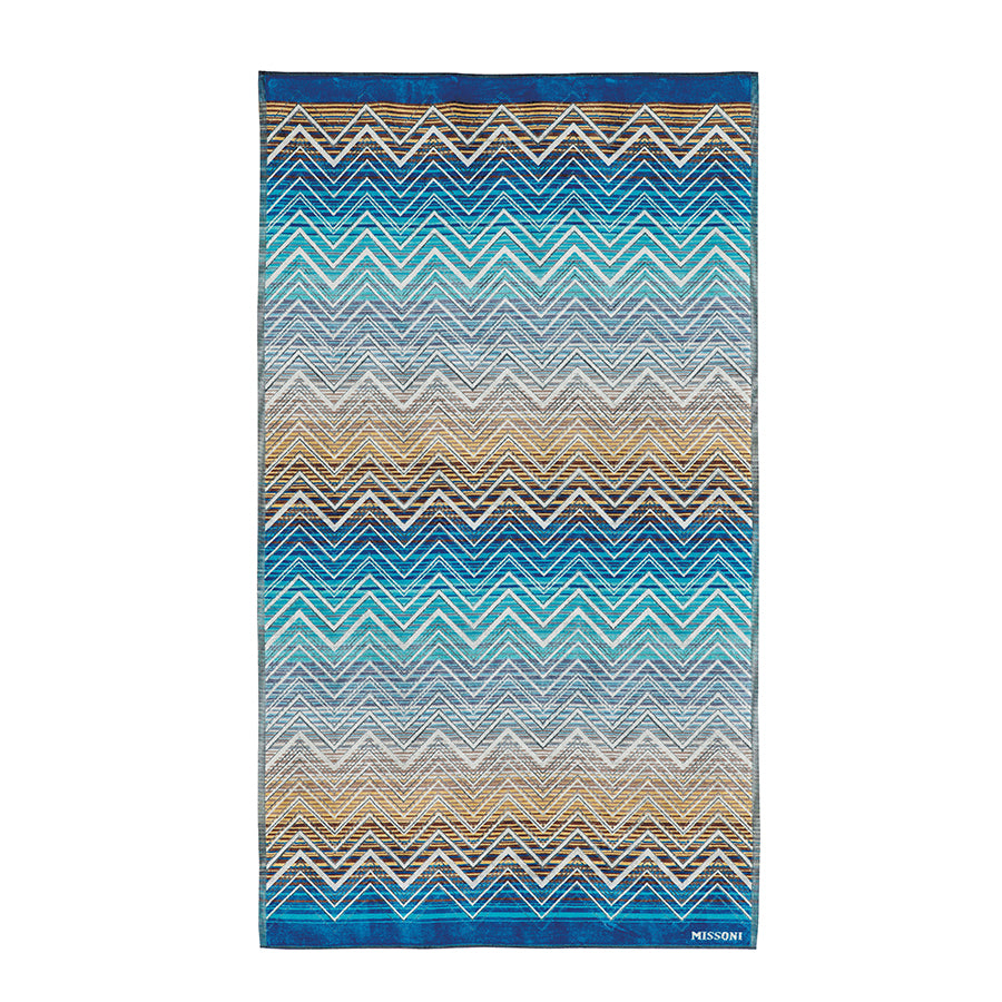 Missoni Strandtuch Tolomeo in Blau