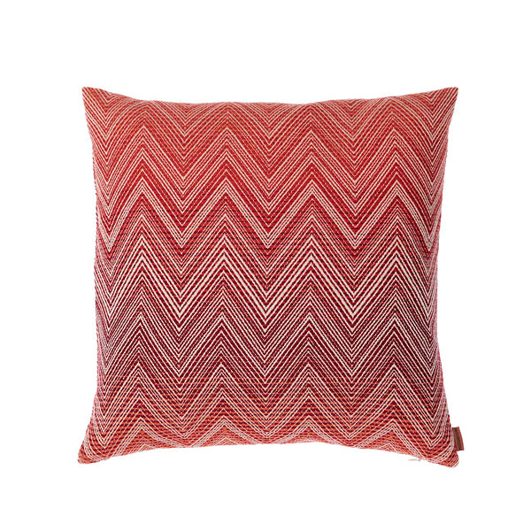 Missoni Kissen aus Wolle in Rot