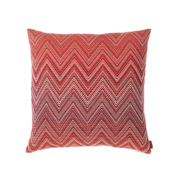 Missoni Kissen aus Wolle in Rot