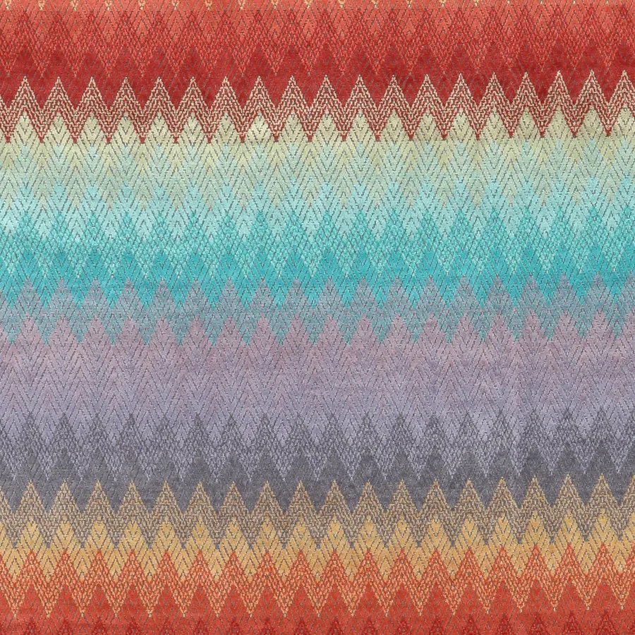 Missoni Badetuch Yaco mit buntem Chevron-Muster