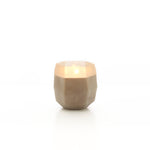 ONNO Kerze Terre Light in mundgeblasenem Glas