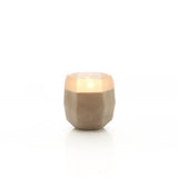 ONNO Kerze Terre Light in mundgeblasenem Glas