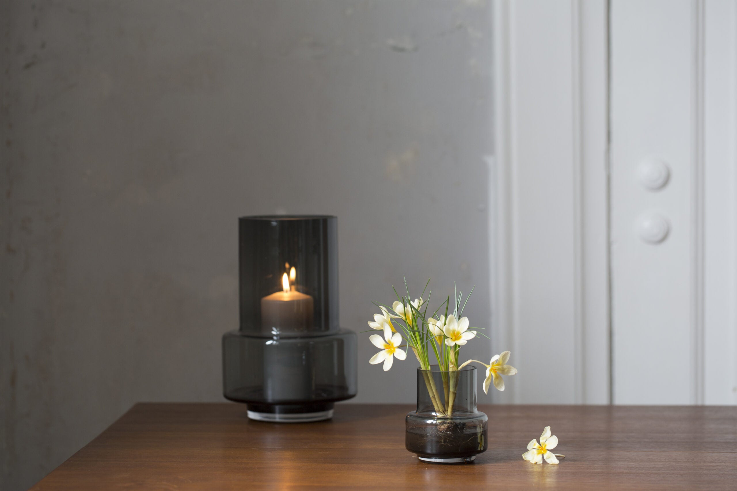 Ro Collection Teelichthalter in Grau