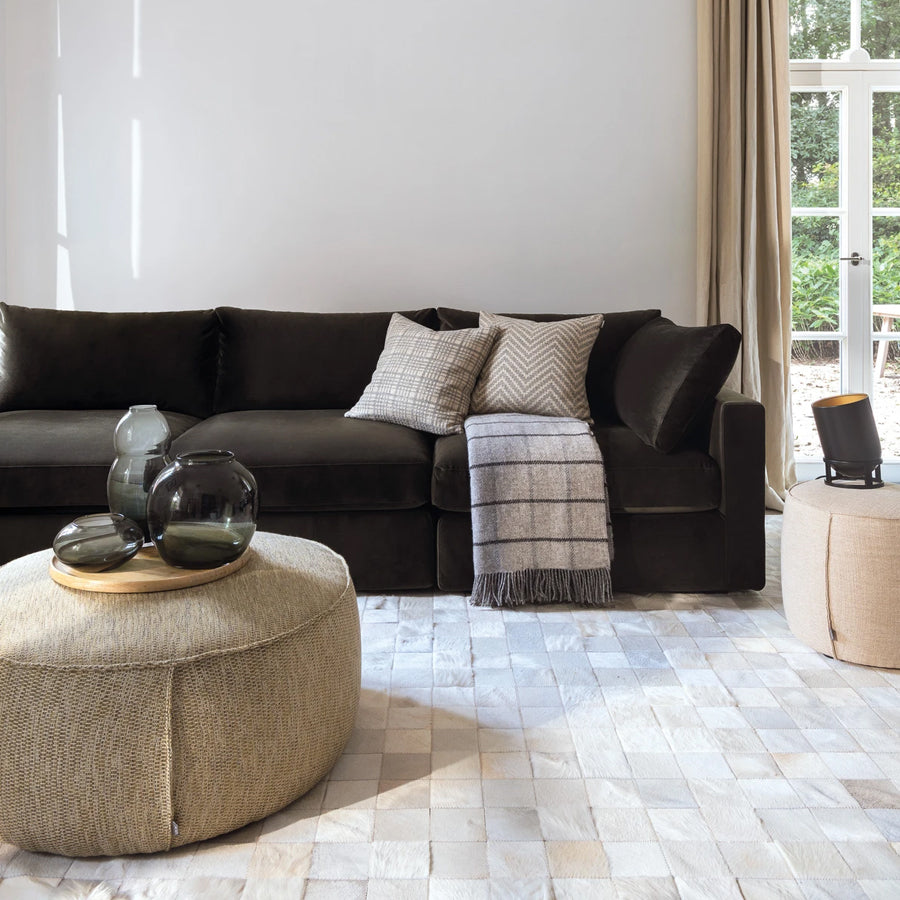 Scapa Home Kissen Arctica mit dezentem Muster in Grau