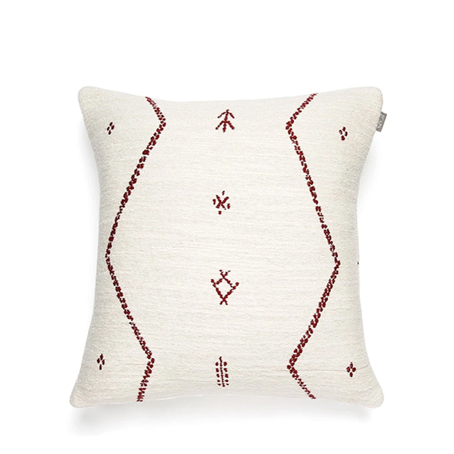 Scapa Home Kissen Berber in Off White und mit Muster in Burgund