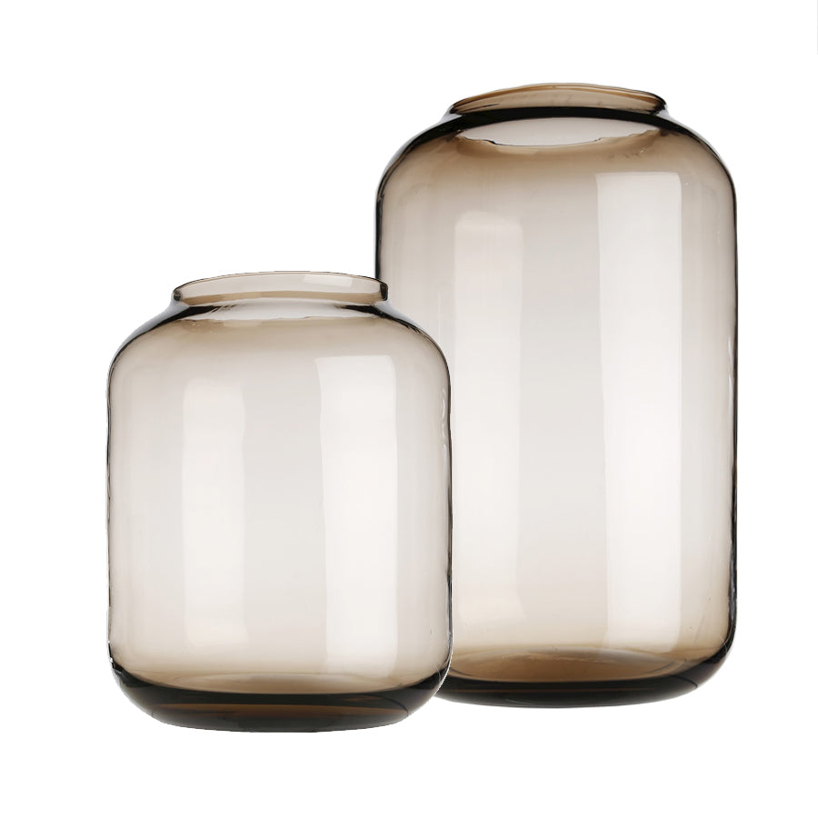 Scapa Home Vasen Lily aus braunem Glas