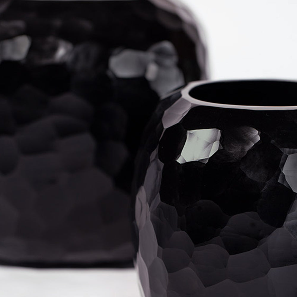 Guaxs Vase Somba in Schwarz