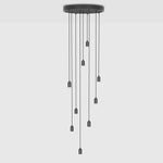 Tala-Pendelleuchte-9-er-graphite-ohne-Leuchtmittel