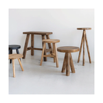 UNC Beistelltisch Conscious aus recyceltem Holz